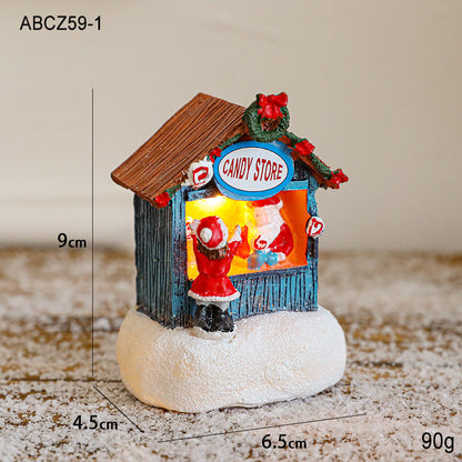  Christmas Cottage Ornament 