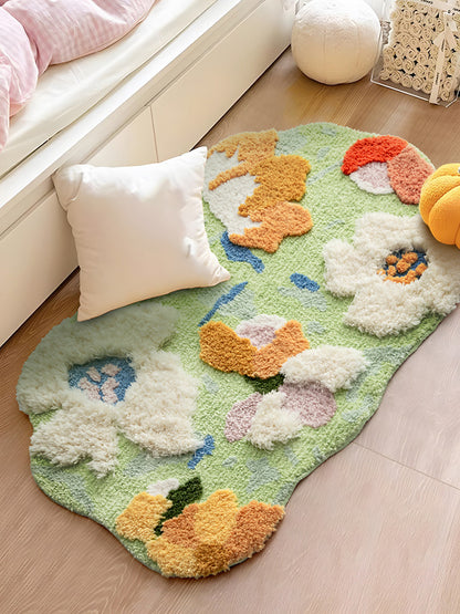  Handmade Tufted Begonia Rug 