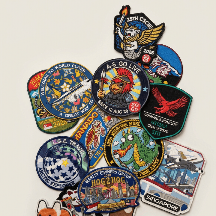 Custom Embroidered Patches | MOQ 20 | Patch&Bagel