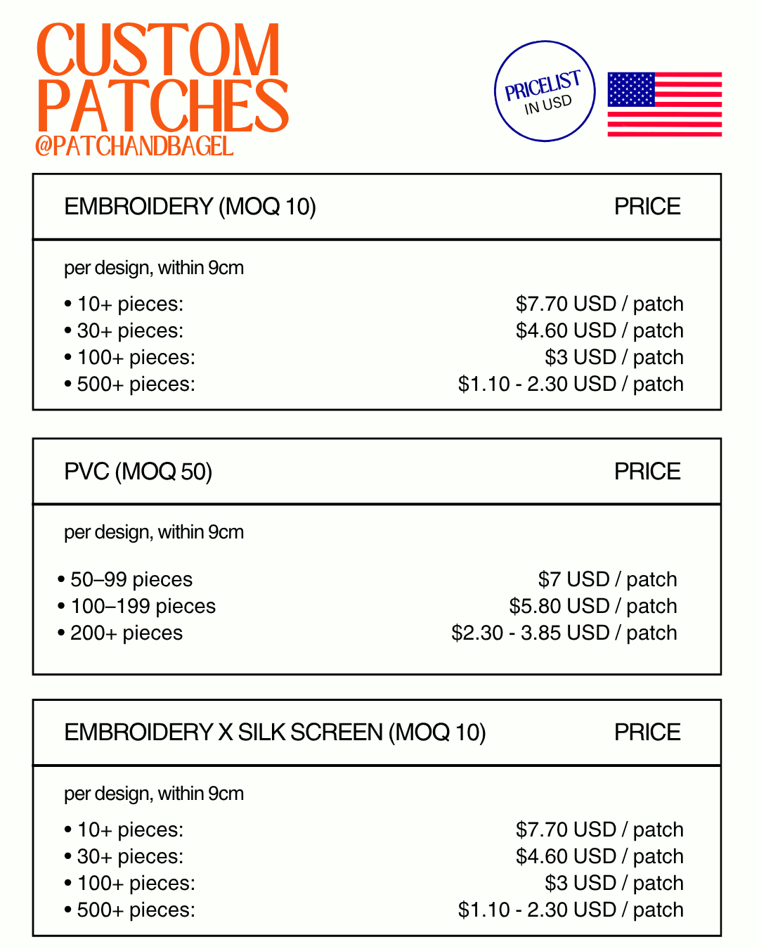 Custom PVC Patch — Waterproof & Durable | Free Intl Shipping - Patch&Bagel