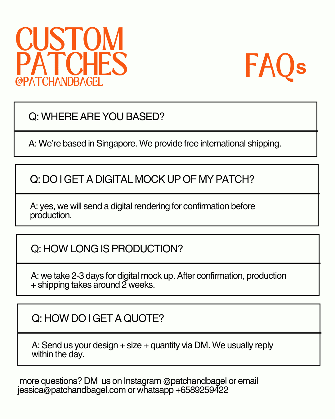 Custom PVC Patch — Waterproof & Durable | Free Intl Shipping - Patch&Bagel