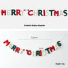 Christmas Hanging Flag Bunting Wool Felt