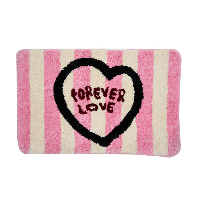  'Forever Love' Striped Rug 