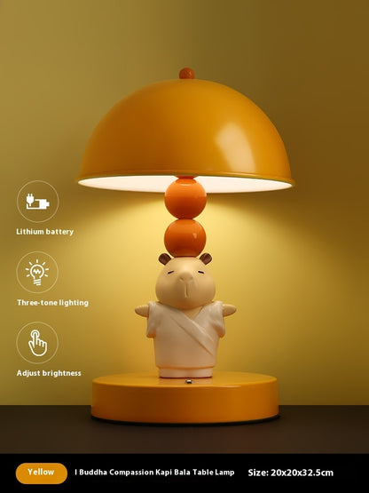  Capybara Bedroom Table Lamp 