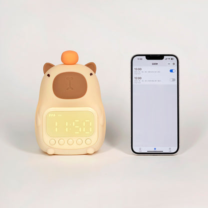  Capybara Companion Night Lamp & Alarm Clock 