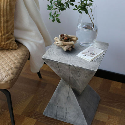  Double Trouble Geometric Triangle Coffee Table 