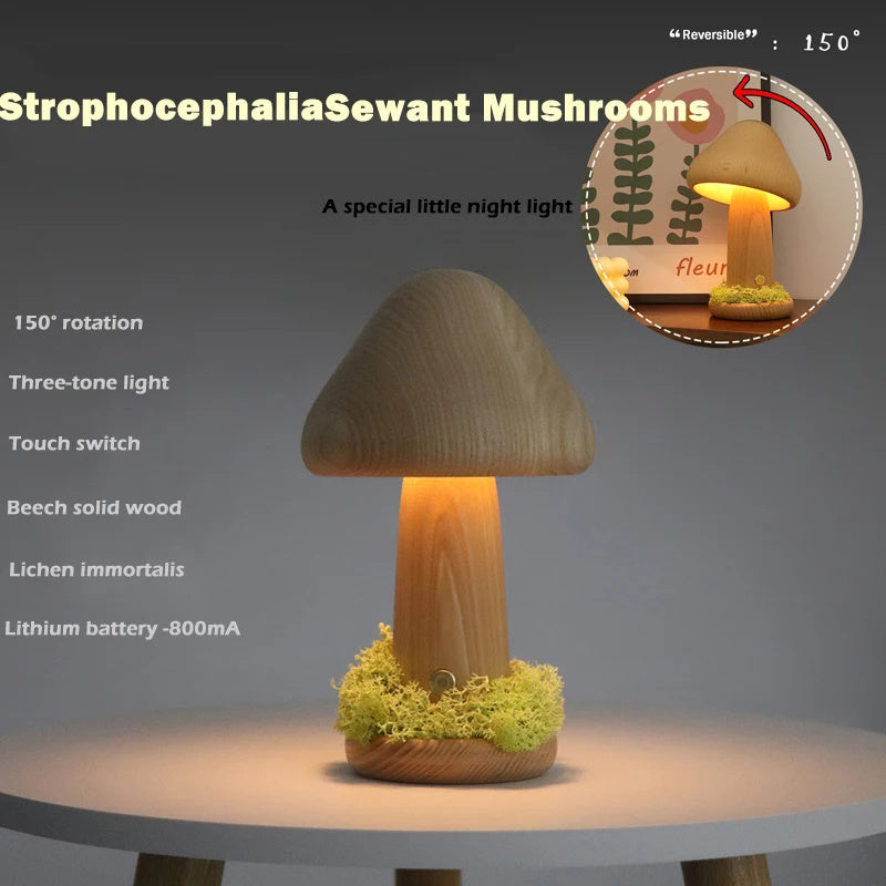  Twisted Mushroom LED Night Light 