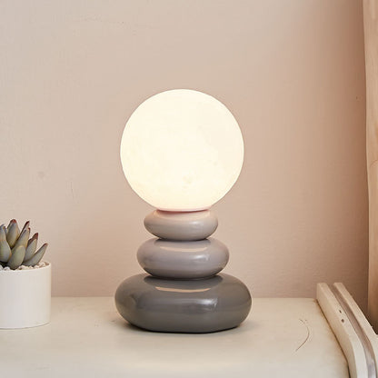  Stacked Stone Small Night Lamp 