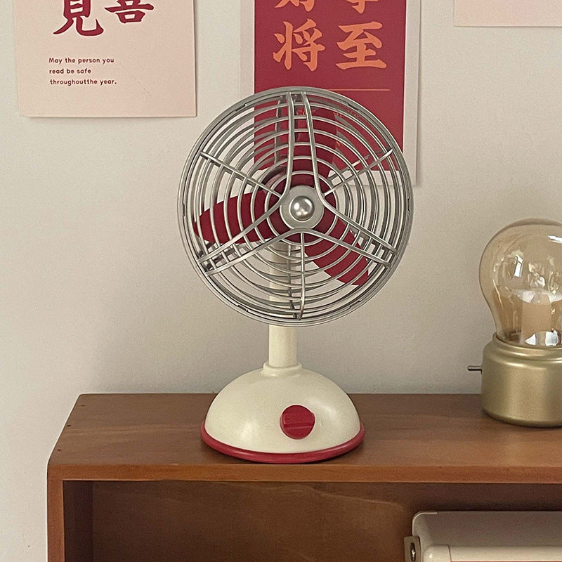  Retro Vintage Mini Fan 