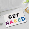  Barefoot Bliss 'Get Naked' Bathroom Mat 