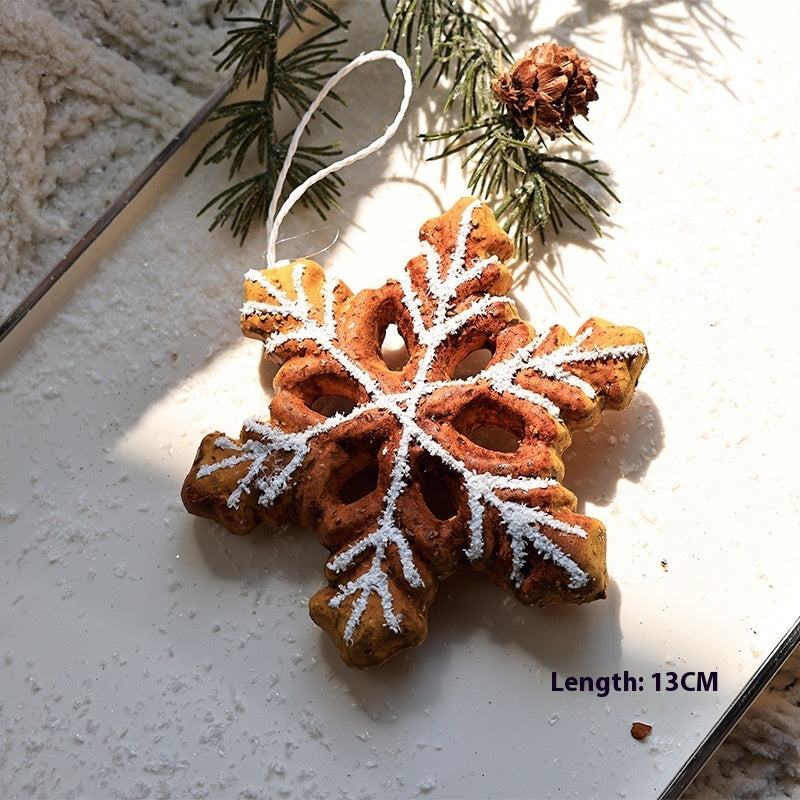  Gingerbread Christmas Tree Ornaments 