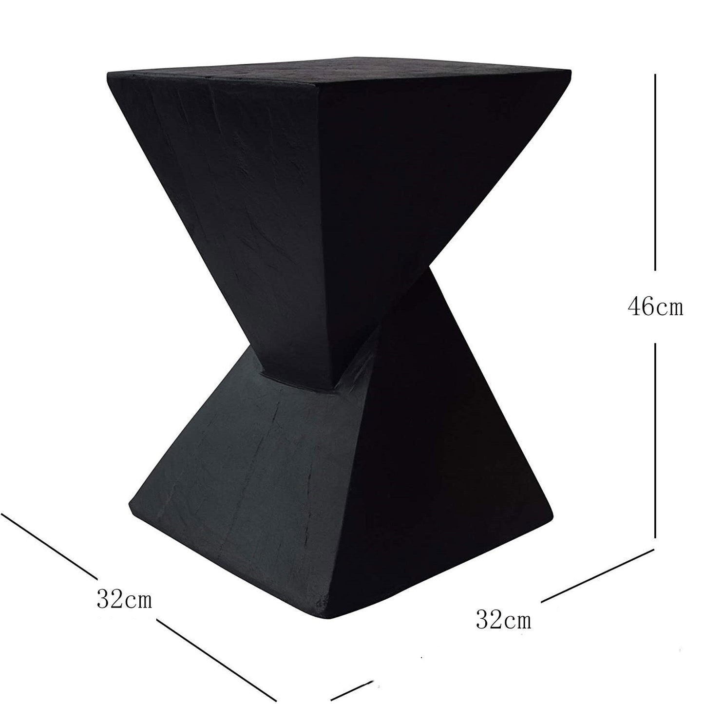  Double Trouble Geometric Triangle Coffee Table 