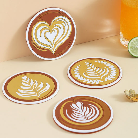  Cup of Joe Round Coffee Cup Mats 