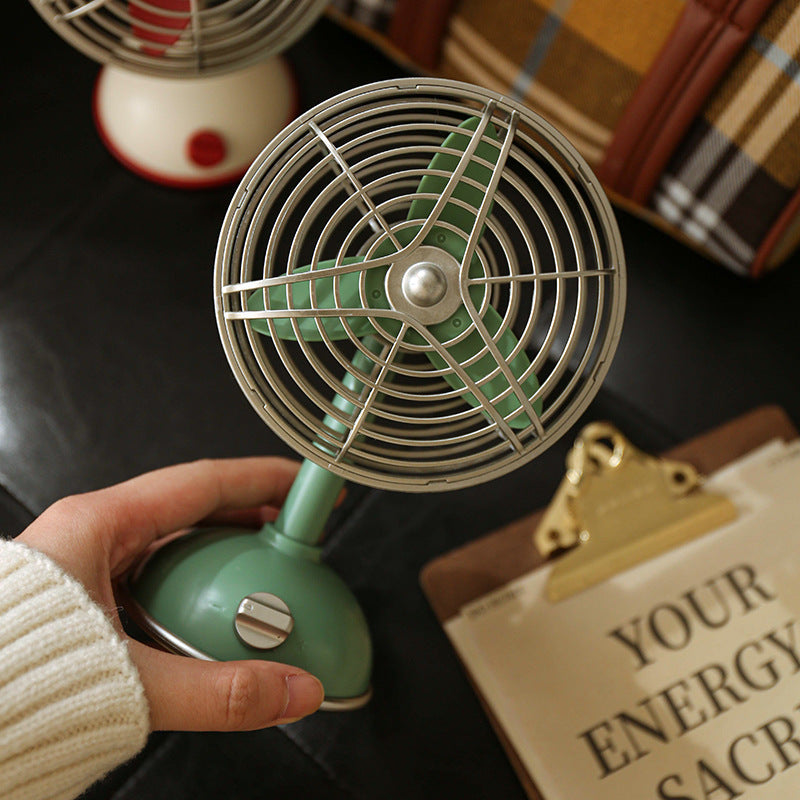  Retro Vintage Mini Fan 