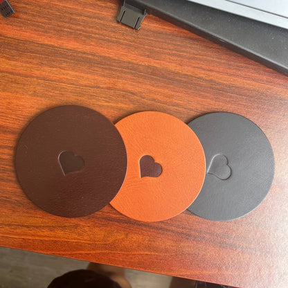  Custom Leather Coaster 