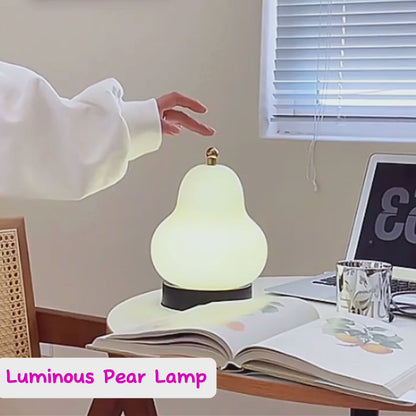 Luminous Pear Portable Table Lamp