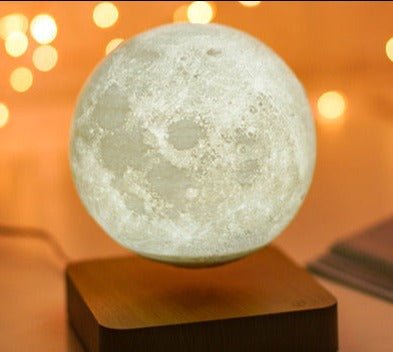 3D Printed Moon Lamp with Dual-Color Sensor - patchandbagel