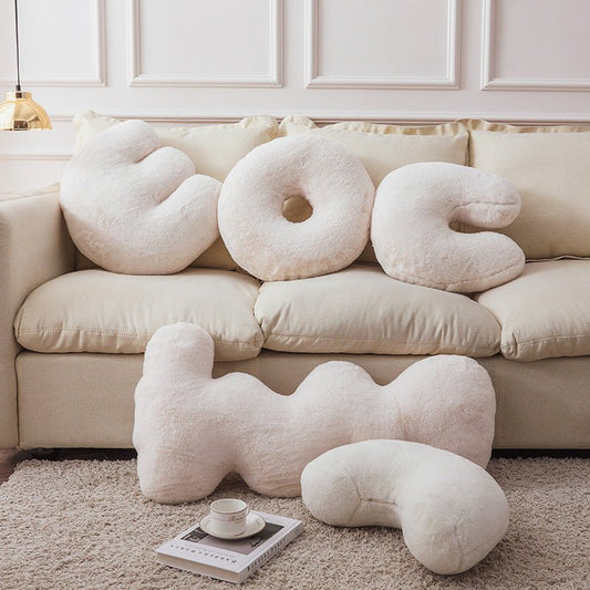 3D Sculpture Throw Pillow and Plush Cushion - patchandbagel