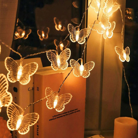 Butterfly LED Lights Decoration - patchandbagel