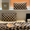  Classic Checkered Pillow Cover 