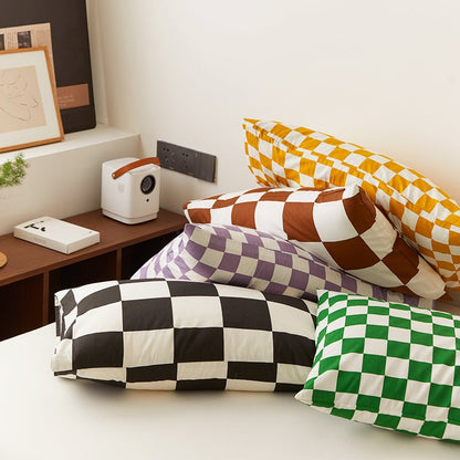 Classic Checkered Pillow Cover - patchandbagel