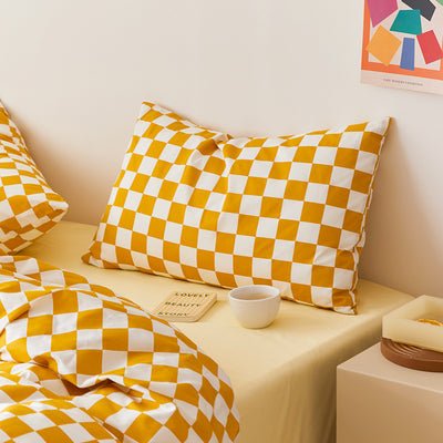 Classic Checkered Pillow Cover - patchandbagel