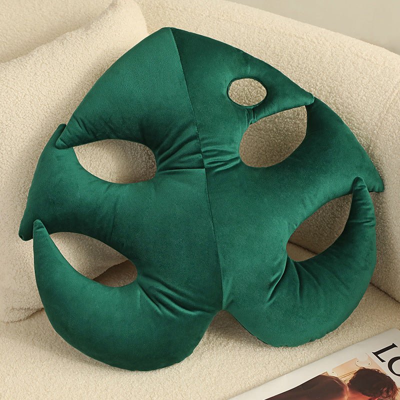  Cute Green Branch Throw Pillow 