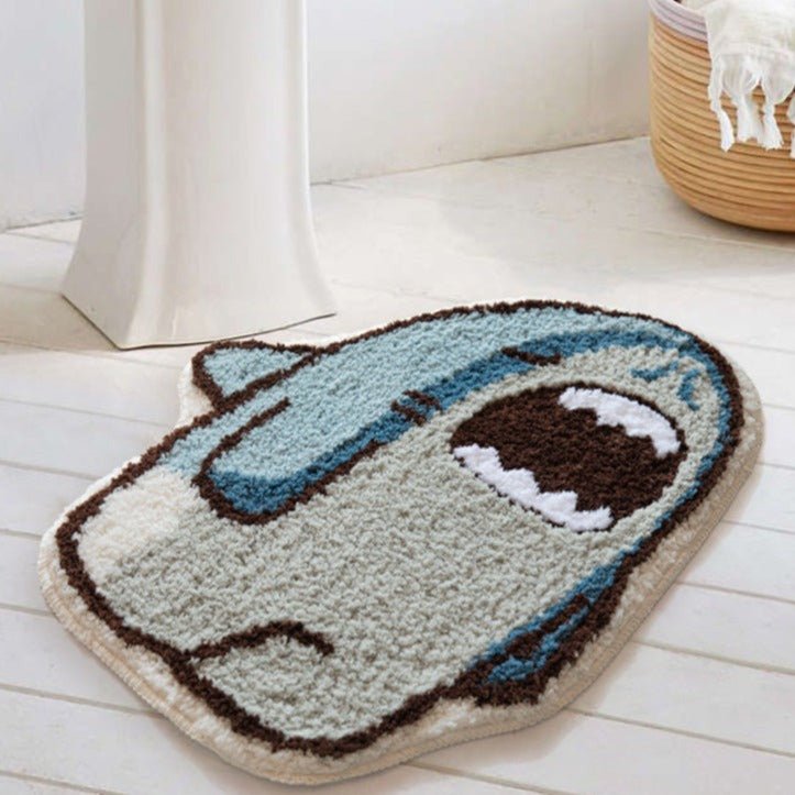 Baby Shark Rug, Baby Shark Sticker Printing Floor Mat Carpet, Cute