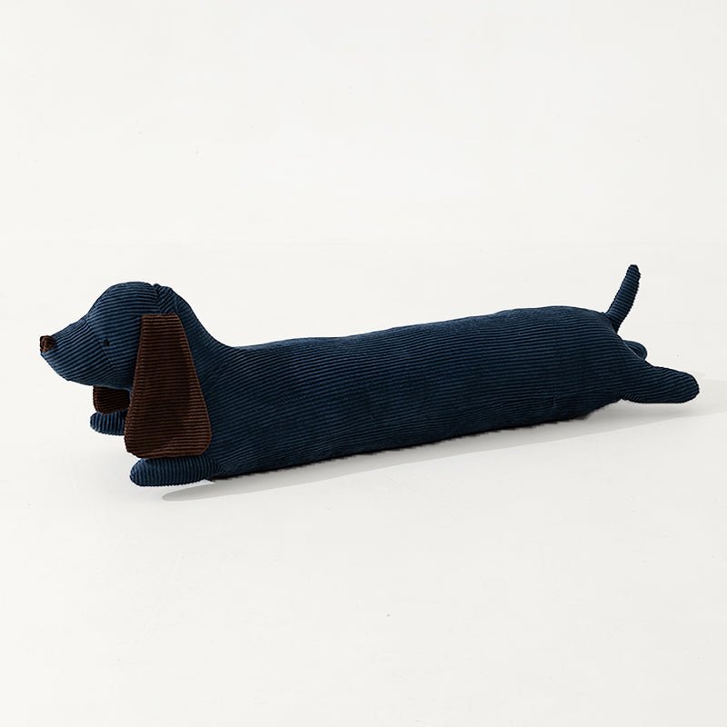 Dachshund Dog Throw Pillow and Cushion Bolster - patchandbagel