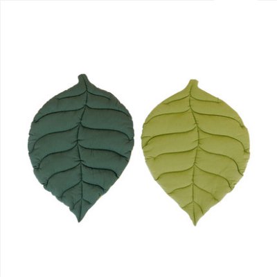 Double Sided Leaf Pet Cushion Bed - patchandbagel