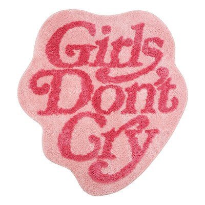 Girls Don't Cry Empowerment Rug - patchandbagel