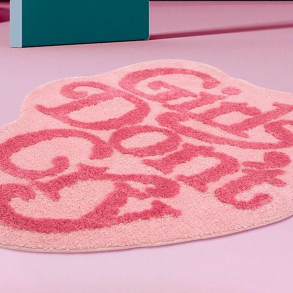 Girls Don't Cry Empowerment Rug
