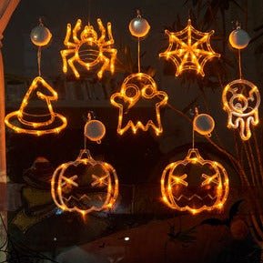 Halloween LED Lights Window Decor - patchandbagel