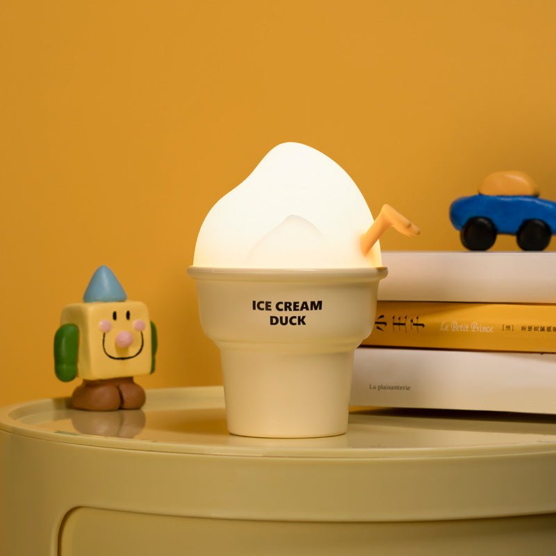 Ice Cream Duck Night Lamp - patchandbagel