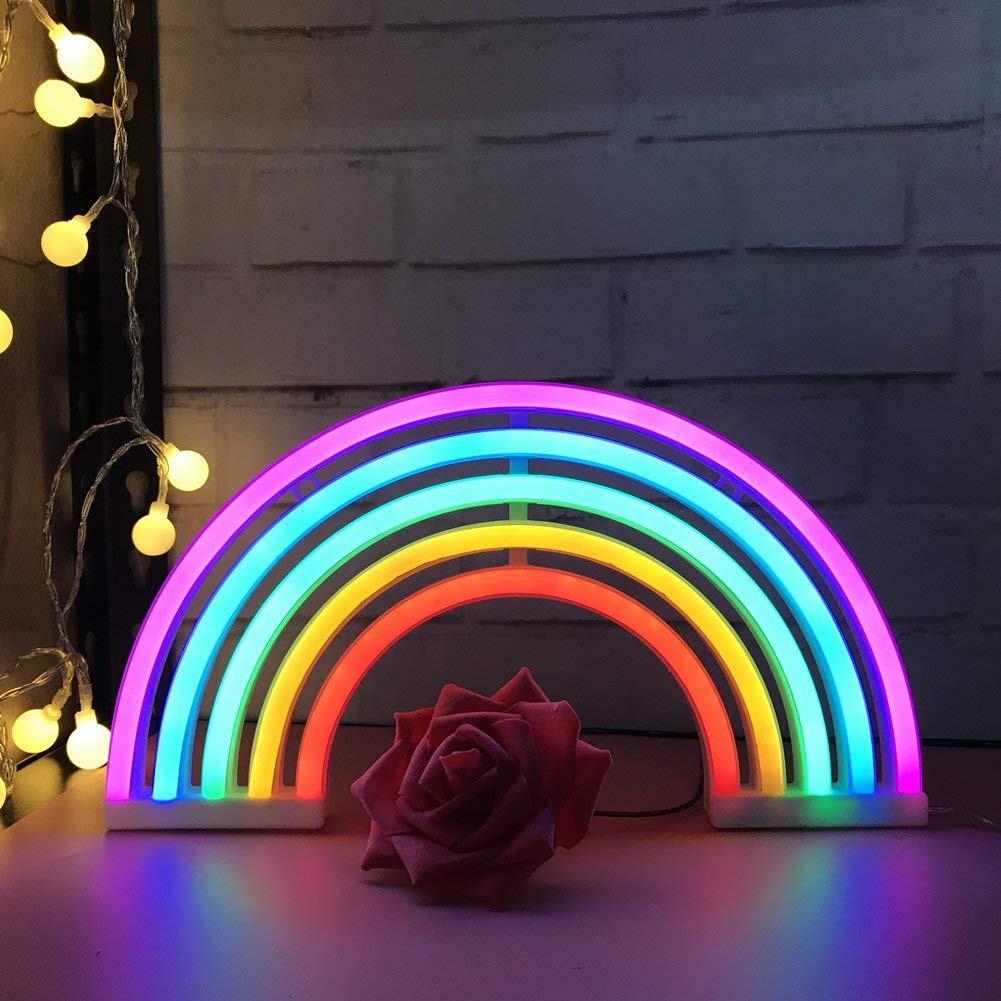 Rainbow LED Neon Room Light - patchandbagel