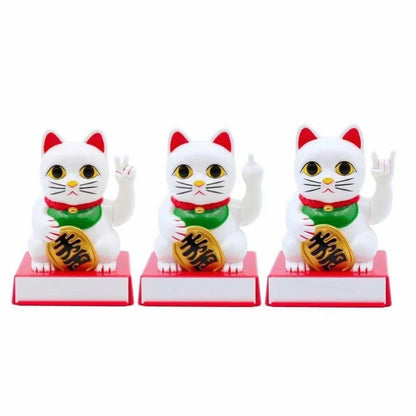 Cheeky Fortune Lucky Cat Display Stand - patchandbagel