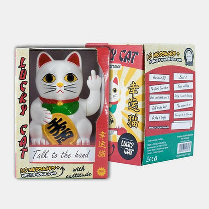 Cheeky Fortune Lucky Cat Display Stand - patchandbagel