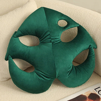 Monstera Throw Pillow - patchandbagel