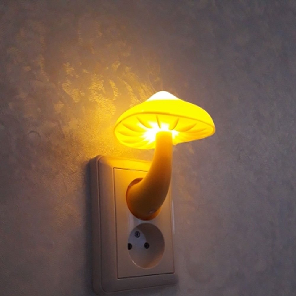 Mushroom Wall Socket Lamp - patchandbagel