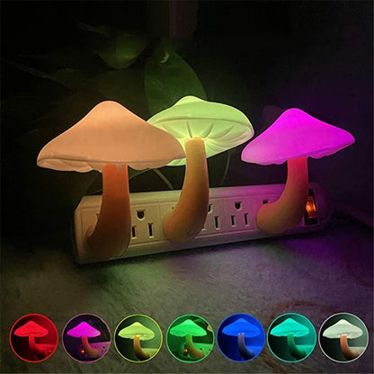 Mushroom Wall Socket Lamp - patchandbagel