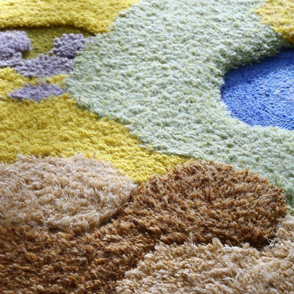 New Zealand Wool Fluffy Rug - patchandbagel
