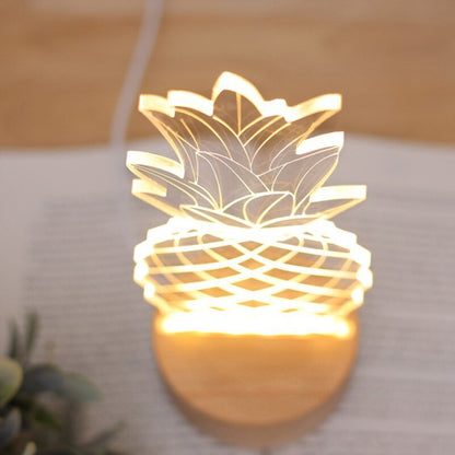 Pineapple Bedside Table Lamp - patchandbagel
